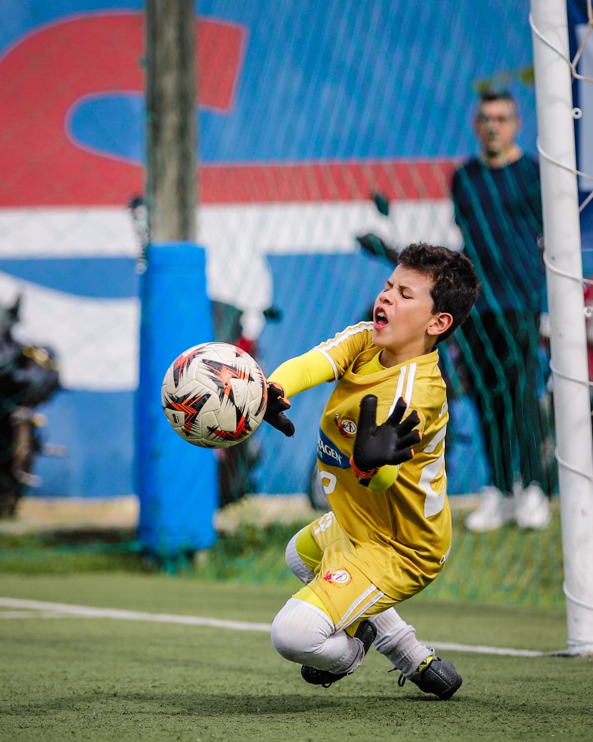 Samuel J. Goleiro – Defesa em ação