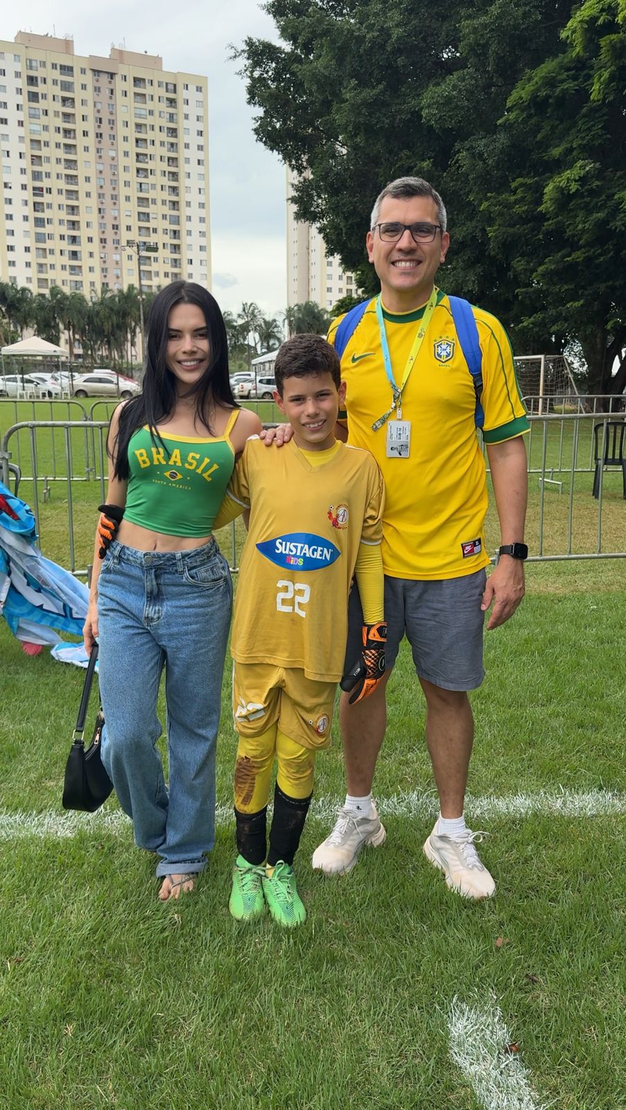 Família e rotina do goleiro Samuel J. — Abril 2026
